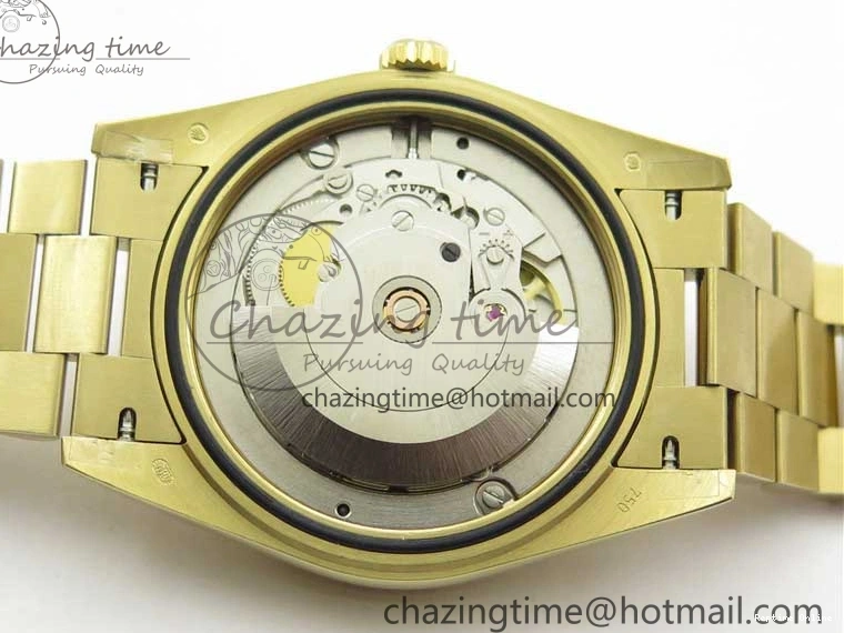 0116 Day-Date 40mm 228239 BP New Dial Version 904 YG Silver Roman Markers Dial on SS President Bracelet A Popular 2806